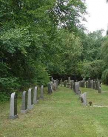 Kirkegården set fra syd